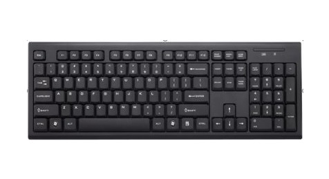 MediaRange MROS111 Tastatur Universal RF Wireless QWERTZ Schwarz