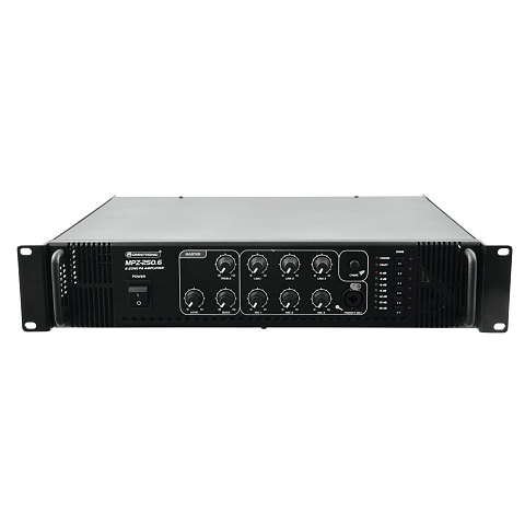 Omnitronic 80709731 Audioverstärker Leistung/Phase Schwarz