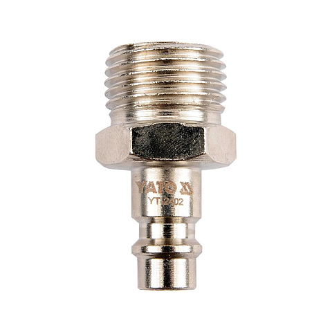 Yato YT-2402 Luftanschluss/Verbinder Nickel Stahl Außengewinde 1/2" 1 Stück(e)
