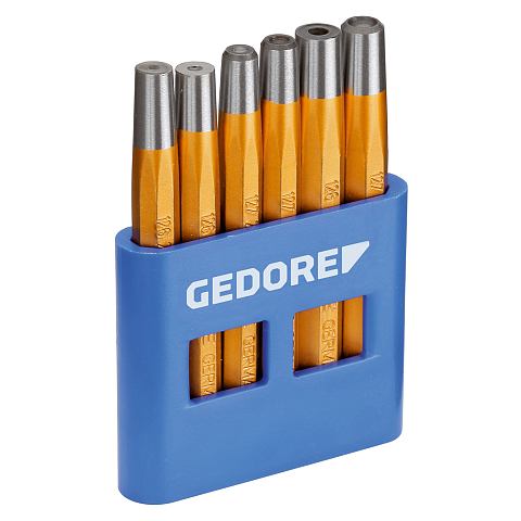 Gedore Nietzieher und -kopfsetzer Satz 6-teilig