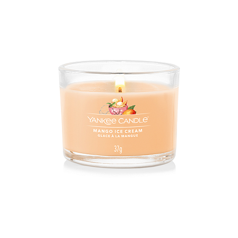 Yankee Candle Mango Ice Cream Wachskerze Rund Banane, Orange, Ananas, Vanille Orange 1 Stück(e)