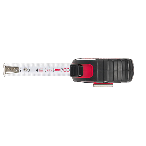 BMI 472 twoCOMP Maßband 8 m Acrylnitril-Butadien-Styrol (ABS) Schwarz, Rot