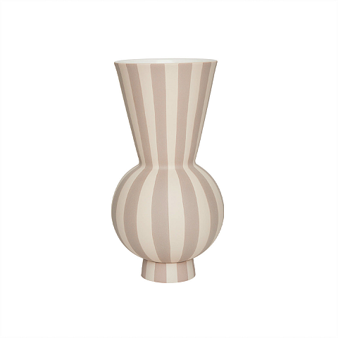 OYOY L301174 Vase andere Steingut Beige