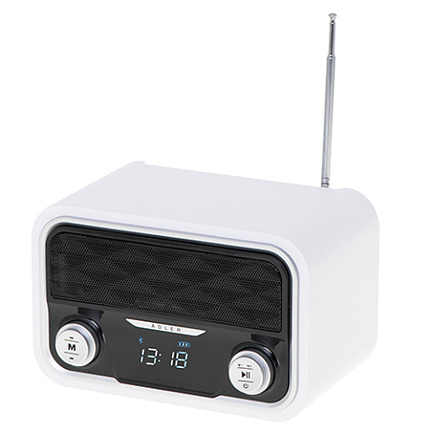 Adler AD 1185 Radio Tragbar Weiß