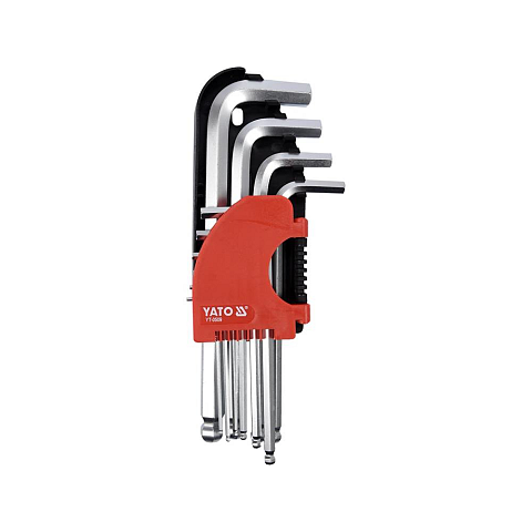 Yato YT-0509 Sechskantschlüssel L-förmiger Inbusschlüssel-Satz Metrisch 10 Stück(e)