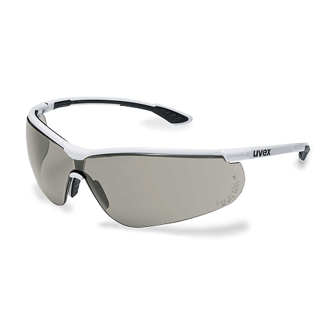 Uvex 9193280 Schutzbrille/Sicherheitsbrille Schwarz, Weiß