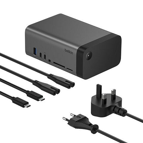 Belkin Connect USB Typ-C 10000 Mbit/s Grau
