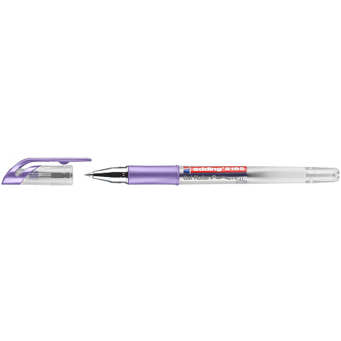 Edding 2185 Verschlossener Gelschreiber Metallisch, Violett 1 Stück(e)
