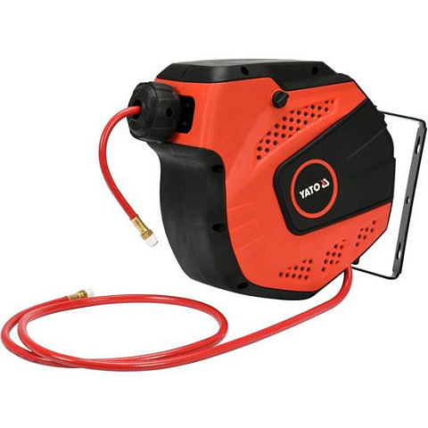 Yato YT-24243 Pneumatikschlauch 14 m 20 bar Schwarz, Rot