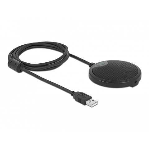 DeLOCK USB Kondensator Mikrofon Omnidirektional für Konferenzen