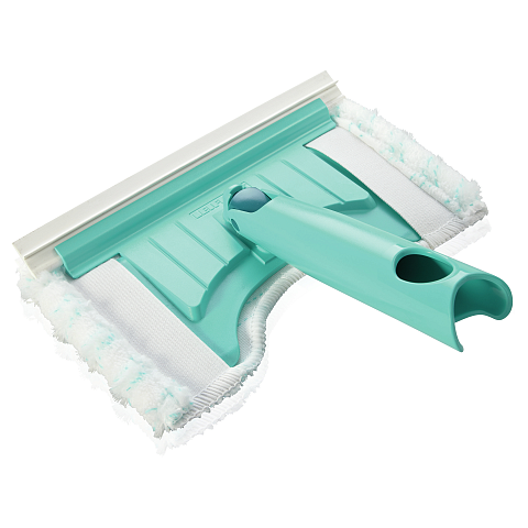 Leifheit 41701 Mop-Zubehör Wischbezug Türkis, Weiß