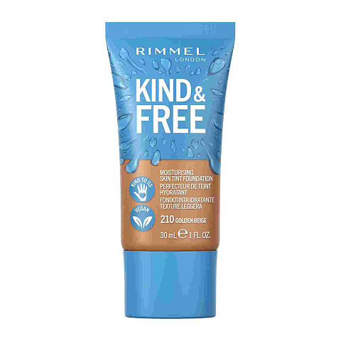 Rimmel Kind & Free 30 ml Tube Creme 210 Golden Beige