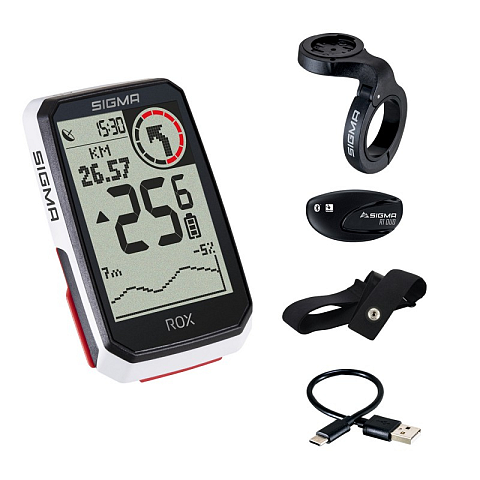 Sigma Sport 01063 Fahrradcomputer 6,1 cm (2.4") Drahtloser Fahrradcomputer Schwarz, Weiß