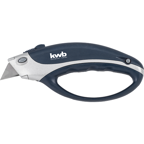kwb 013400 Teppichmesser Schwarz Rasierklingenmesser