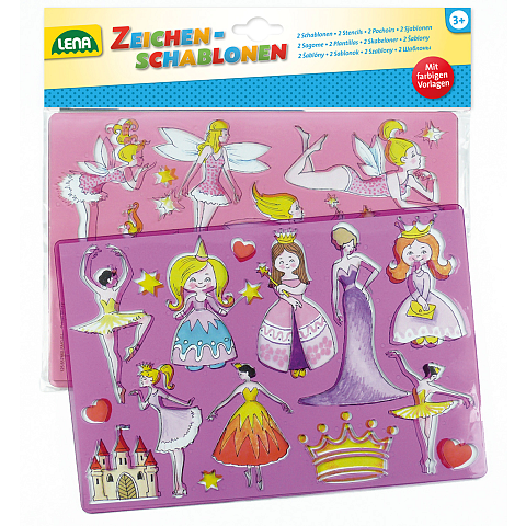 Lena 65766 Schablone Mehrfarbig Malschablone