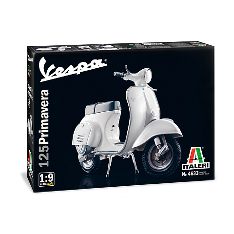 Italeri VESPA 125 PRIMAVERA Motorradmodell Montagesatz 1:9