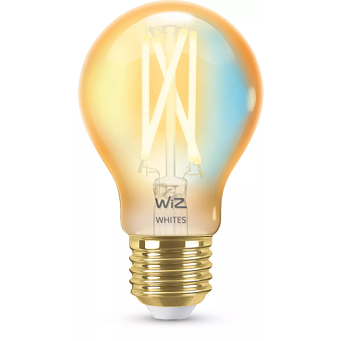 WiZ Filament-Lampe Bernstein 50 W A60 E27