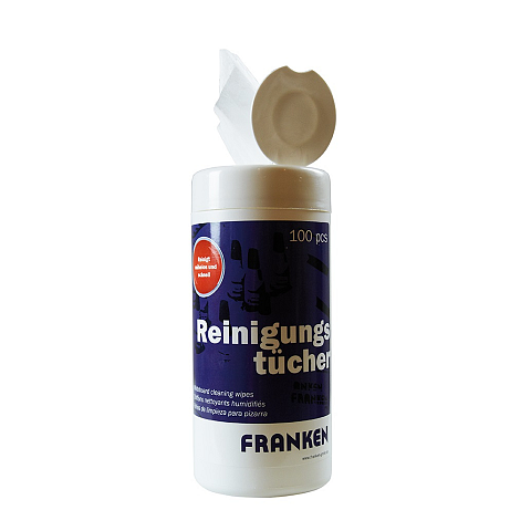 Franken Z1920 Tafelreinigungsset Feuchttücher für Tafelreinigung