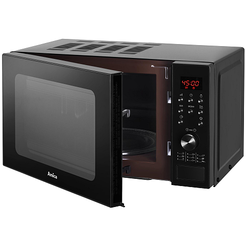 Amica AMGF20E1GB Mikrowelle Schwarz Grill-Mikrowelle Arbeitsplatte 20 l 700 W