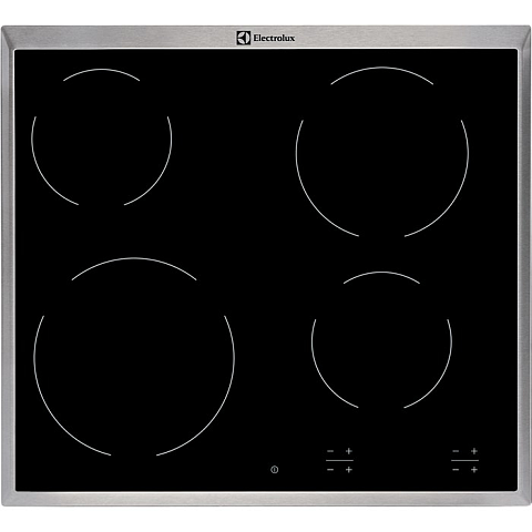 Electrolux EHF16240XK Kochfeld Schwarz Integriert Keramik 4 Zone(n)