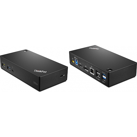 Lenovo ThinkPad USB 3.0 Ultra Dock Kabelgebunden USB 3.2 Gen 1 (3.1 Gen 1) Type-A Schwarz