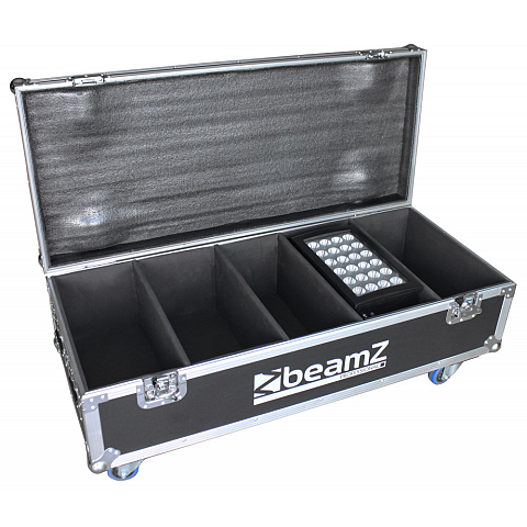 BeamZ 150.697 Ausrüstungstasche/-koffer Flugtasche Schwarz, Silber