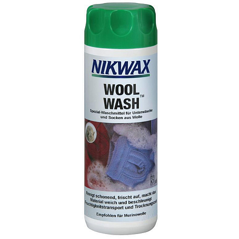 Nikwax Wool Wash Maschinenwäsche Unterlegscheibe 300 ml