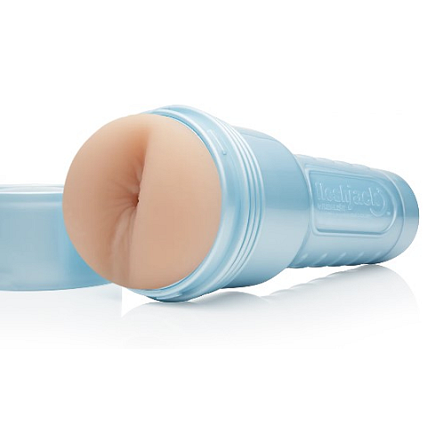 Fleshlight Colby Keller Lumberjack Taschenlampen-Masturbator Beige, Hellblau