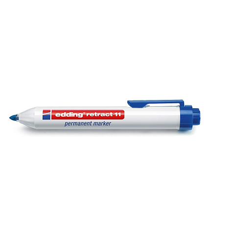 Edding retract 11 Permanent-Marker Rundspitze Blau