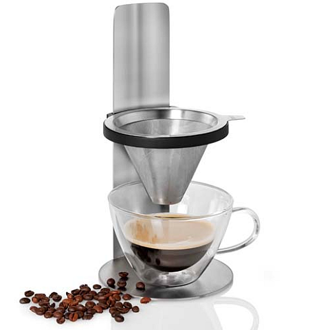 AdHoc Mr. Brew Kaffeemaschine mit Kanne Edelstahl