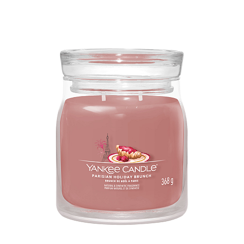Yankee Candle Parisian Holiday Brunch Wachskerze Rund Rose 1 Stück(e)