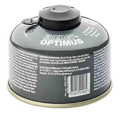 Optimus 8021023 Campingkocherzubehör 200 g Stahl Schwarz Brennstoffflasche