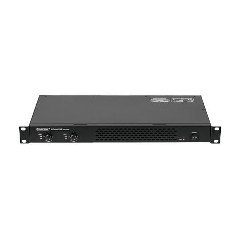 Omnitronic 10451635 Audioverstärker Leistung/Phase Schwarz