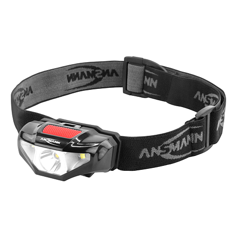 Ansmann HD70B Schwarz Stirnband-Taschenlampe LED