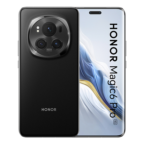 Honor Magic6 Pro 17,3 cm (6.8") Dual-SIM Android 14 5G USB Typ-C 12 GB 512 GB 5600 mAh Schwarz