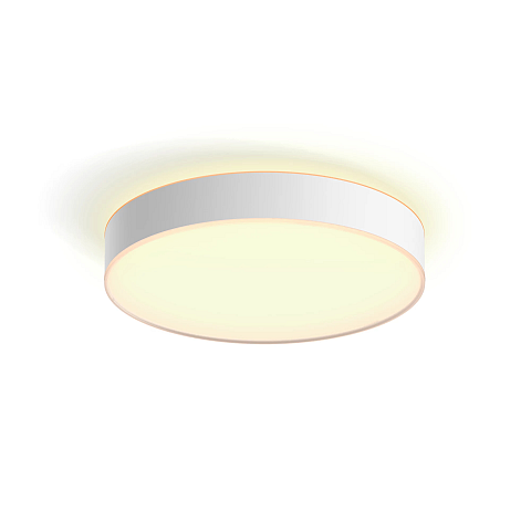 Philips Hue White ambience Devere große Deckenleuchte weiß + Dimmschalter