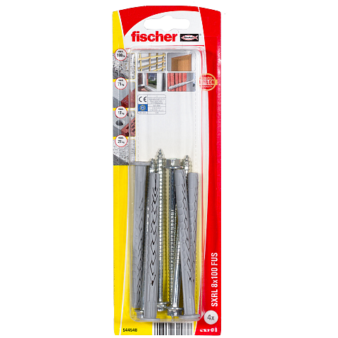 Fischer 544548 Schraubanker/Dübel 4 Stück(e)
