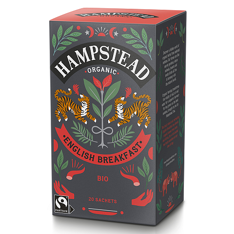 Hampstead Tea English Breakfast Schwarzer Tee