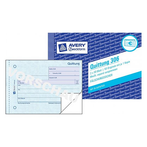 Avery 306 Ticket 100 Stück(e)