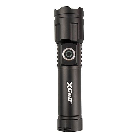 XCell LED-Taschenlampe LUNALUX SLIM fokussierbar, USB-C inkl. Li-Ion 18650 Akku