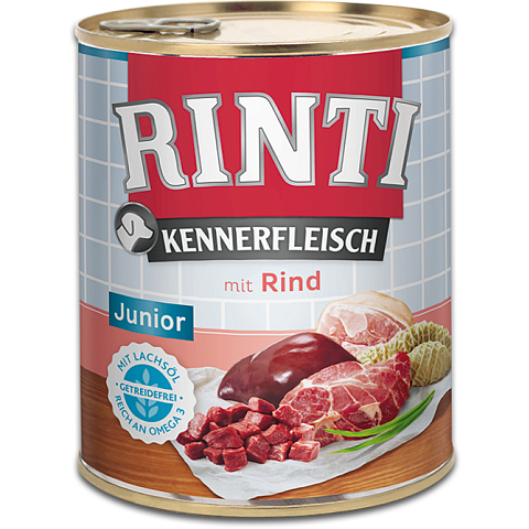 RINTI Kennerfleisch Rind Junior 800 g