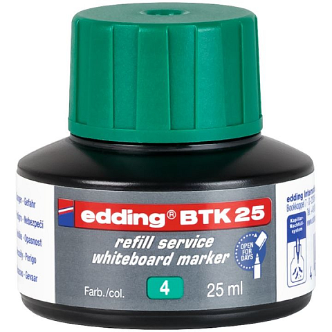 Edding BTK-25 Marker-Nachfüller Grün 25 ml 1 Stück(e)