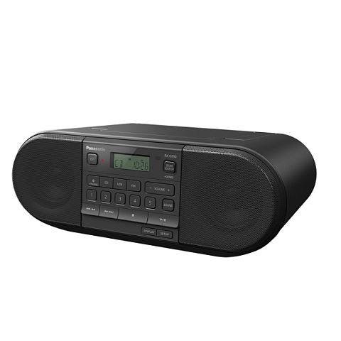Panasonic RX-D550 Tragbar Schwarz