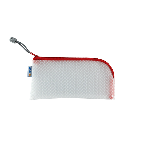 HERMA 20002 Etui Hartschalenetui für Stifte EVA (Äthylen-Vinylazetat) Rot, Transparent