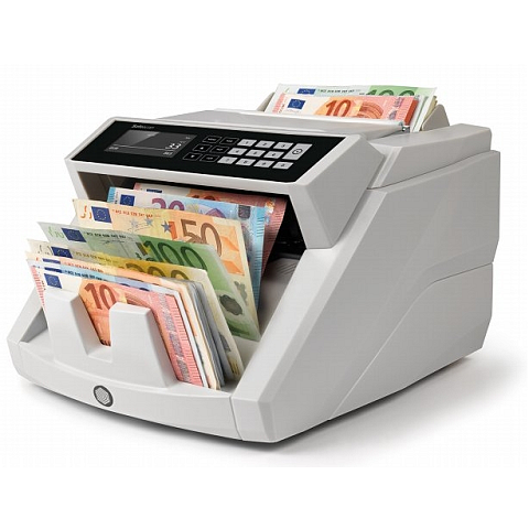 Safescan 2465-S Banknotenzählmaschine Schwarz, Weiß