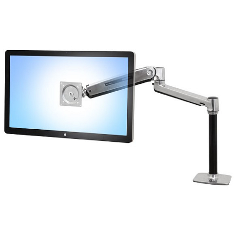 Ergotron LX Series LX HD Sit-Stand 116,8 cm (46") Tisch/Bank Aluminium