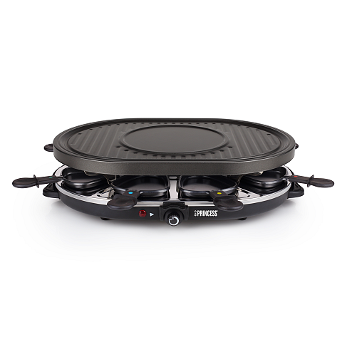 Princess 162700 Raclette 8 Oval Grill Party
