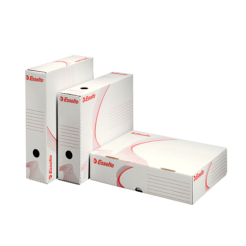Esselte 128005 Dateiablagebox Weiß