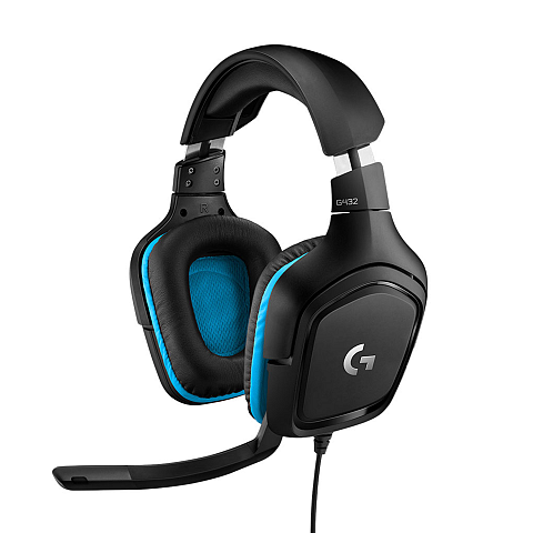 Logitech G 981-000770 Kopfhörer & Headset Kabelgebunden Kopfband Gaming Schwarz, Blau