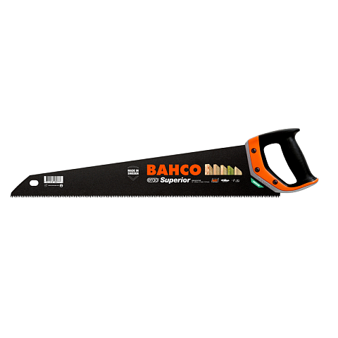 Bahco 2600-22-XT-HP Handsäge Schlitzsäge 55 cm Schwarz, Edelstahl